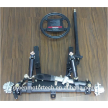 Golf cart front suspension system